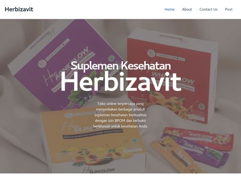 jasa pembuatan website tugas mahasiswa contoh herbizavit.my.id